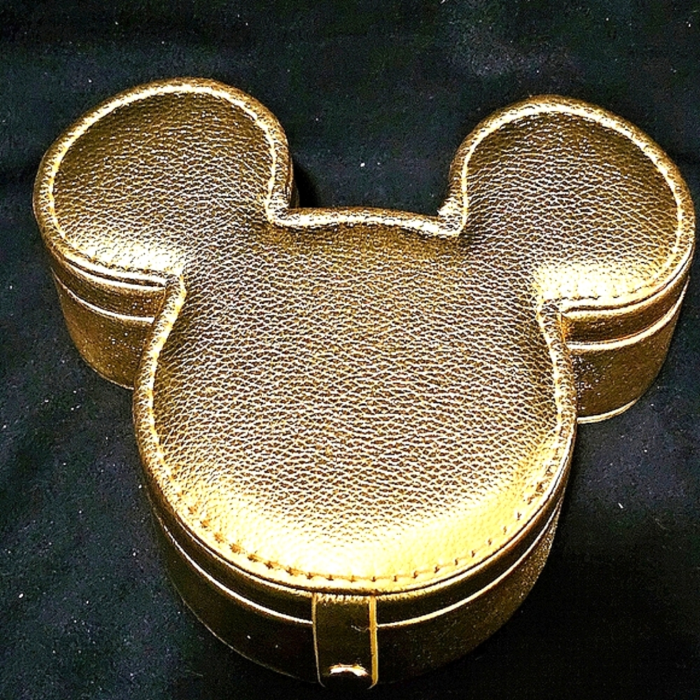BAUBLEBAR MICKEY MOUSE METALLIC STORAGE CASE (NWT)